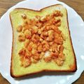 ＊なぁ＊'s cooksnap of when they made クッキートーストメロンパン風味♡.