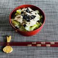 Y✿えくぼ飯's cooksnap of when they made レンジで簡単♪ささみと白菜漬け茶漬け.