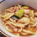 柚子嬢's cooksnap of when they made 母伝授、これはあったま～る、鶏南蛮うどん.