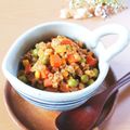Newチヨコっと♪'s cooksnap of when they made ５分で完成＊レンジで作るカレーそぼろ.