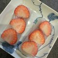 ＃Yuzu＃'s cooksnap of when they made まるで苺大福☆生春巻き.