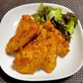 ☆あいちゃん's cooksnap of when they made キムチ漬けササミの唐揚げ.