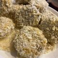 るなぷり's cooksnap of when they made 里芋と豚ひき肉のコロッケ.
