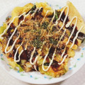 みぽぽ37's cooksnap of when they made 我が家のお好み焼き.