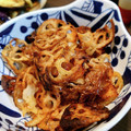 junmomoan♪'s cooksnap of when they made 【楽めし】れんこんのおかか炒め.