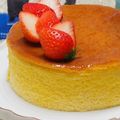 ココアｍａｍａ's cooksnap of when they made ぱっくり割れない！絶品スフレチーズケーキ.