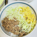 mava's cooksnap of when they made 三色丼☆豚とたまごのそぼろ丼.