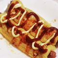 私市ビッキーズ津門巳's cooksnap of when they made 油揚げでヘルシー!アメリカンドック風.