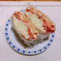 柴犬のお顔☆'s cooksnap of when they made クリームコロッケでサンドイッチ.