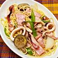 にきけん's cooksnap of when they made ＱＰパスタソースで、簡単・お家パスタ♬.