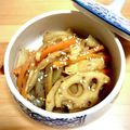 ぽろっとＱちゃん's cooksnap of when they made 練り物加えて、五目金平ごぼう.