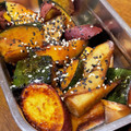 ma2kaboch's cooksnap of when they made 揚げない☆さつま芋とかぼちゃの大学いも風.