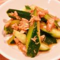 Aloha☆★'s cooksnap of when they made 【栄養士直伝】きゅうりのスパイシー酢の物.