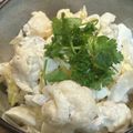 saki1010's cooksnap of when they made カリフラワーとたまごのコク旨サラダ.
