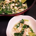 クックUH3NVG☆'s cooksnap of when they made 小松菜と豆腐の塩あんかけ.