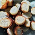 キャラメグ♪'s cooksnap of when they made 餃子の皮でパリッとパイ.