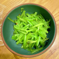 ☆ayumikan☆'s cooksnap of when they made 清炒莴笋丝（ステムレタスの細切り炒め）.