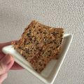 origoton's cooksnap of when they made 卵白消費…香ばしい♣ごまのチュイール.