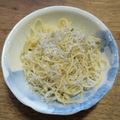 ちゃはち's cooksnap of when they made しらすのパスタ.