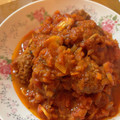 harutop's cooksnap of when they made ☆簡単☆ミートボールときのこのトマト煮.