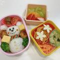 ゆいまーるん's cooksnap of when they made サンタとトナカイのスティックおにぎり.