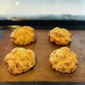 Kinutikiko's cooksnap of when they made 米粉とアーモンドプードルのスコーン.