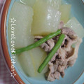 pumo's cooksnap of when they made とろっとやわらか✿冬瓜と豚肉の煮物.