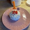 クック061H0W☆'s cooksnap of when they made 犬用ケーキ.