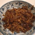 ミニジュン's cooksnap of when they made 味付けきくらげ＊とんこつラーメンに♪.