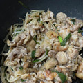 あかんた母さん's cooksnap of when they made 豚肉ともやしとニラのスタミナ炒め.