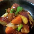 L0TUSR00TS's cooksnap of when they made 我が家の酢豚♪揚げない＆野菜たっぷりで.
