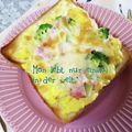 ひトみ's cooksnap of when they made 野菜モリモリ一枚で満足ピザトースト.