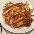 chou*'s cooksnap of when they made 簡単☆玉ねぎ人参さつまいものかき揚げ.