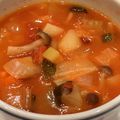 beyond_78's cooksnap of when they made イタリアン・マンマのミネストローネ.