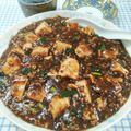 在宅勤務のおじさん's cooksnap of when they made 簡単♪アレンジ中華☆黒ごまニラ麻婆豆腐.