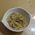 ラリー＆サラ's cooksnap of when they made 肉ナシでも満足♡もやし炒め.