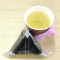 蕎麦の華's cooksnap of when they made 塩シャケと野沢菜漬けのおにぎり.