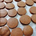 あちゃり丸's cooksnap of when they made 超簡単！ココアクッキー《バレンタインに》.