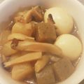 何でもかんでもみんな's cooksnap of when they made 大根とこんにゃくと卵の煮物.