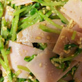 ♡ほこ♡'s cooksnap of when they made 豆苗とハムのゴマ和え★.