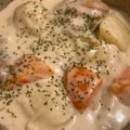 Blue's cooksnap of when they made 簡単！本格クリームシチュー.