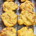 さんちゃん（╹◡╹）'s cooksnap of when they made ベーコンチーズ米粉クッキー　カルボナーラ.