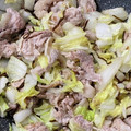 sato3★'s cooksnap of when they made 簡単★旬の白菜と豚肉の塩こんぶ炒め.