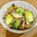 kko331's cooksnap of when they made 芽キャベツと椎茸のツナ炒め.