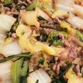 mar927's cooksnap of when they made 白菜・合挽ミンチ麩のすき焼き風煮♪.