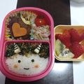 碧きりん's cooksnap of when they made 節分に！鬼の簡単キャラ弁.