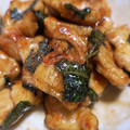くむちん's cooksnap of when they made とりむね肉と大葉のすき焼タレ炒め♡.