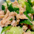 s06007's cooksnap of when they made 旨すぎるツナきゅうり和え.
