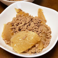 ma2kaboch's cooksnap of when they made 大根、挽き肉のめんつゆ煮.