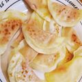 蜜茄子's cooksnap of when they made 簡単♡明太マヨチー餃子♡.